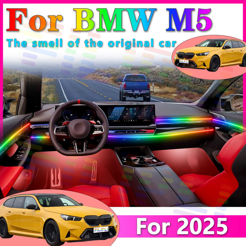 RGB - Ambient Light - for BMW G90 M5 - App Control - Car Interior Lighting | AUTOKITSHOP