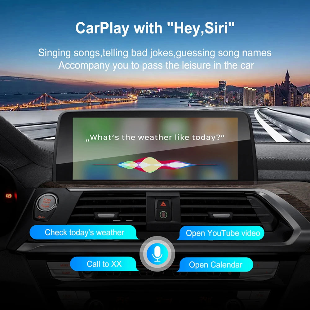 Wireless CarPlay Android for BMW NBT CIC Mini R55 R56 R57 R58 R60 R61 F54 F55 F56 Clubman
