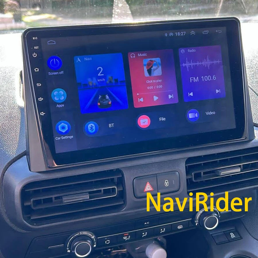 Auto Car Radio Android15 For Toyota Proace Citroen Berlingo Peugeot Partner Opel Combo 202