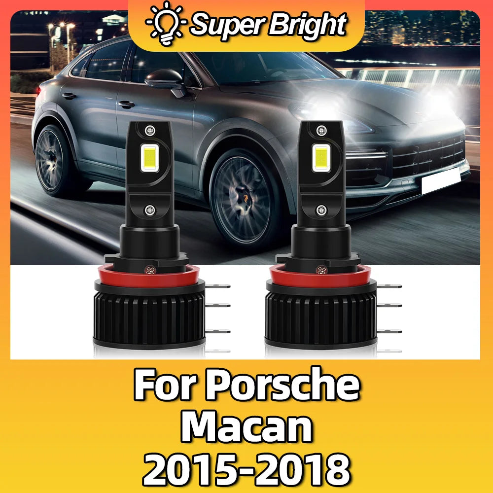 28000LM 100W 6000K LED Headlight Car High Beam Day Driving Running Light Bulbs 12V Lamps F