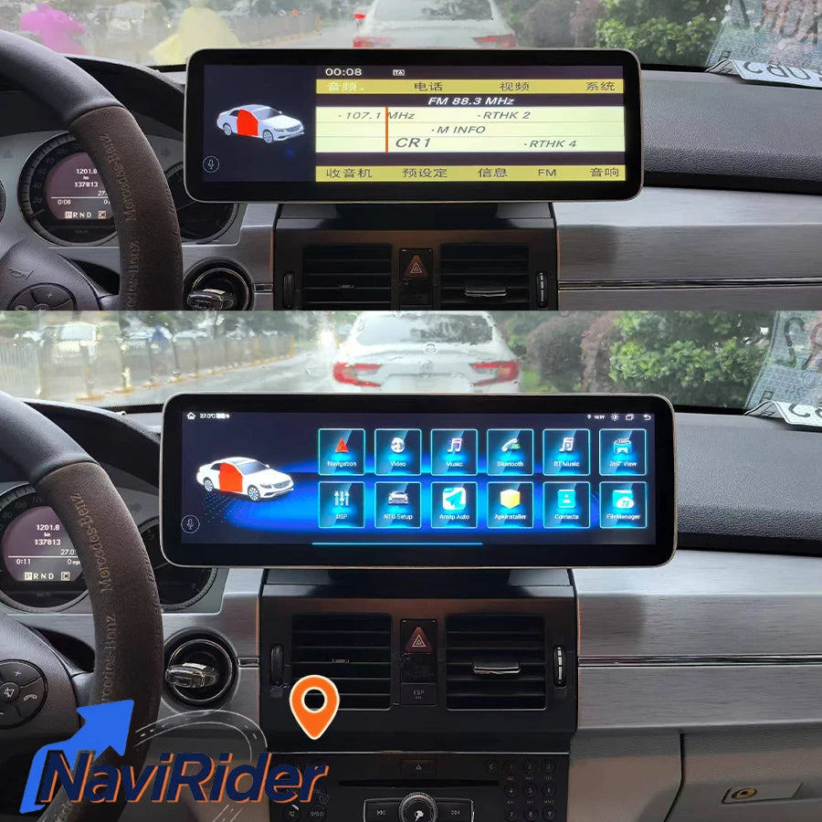 Android Auto Multimedia Player 14.9" For Mercedes Benz GLK 280 GLK300 GLK350 GLK260 GLK200 | AUTOKITSHOP