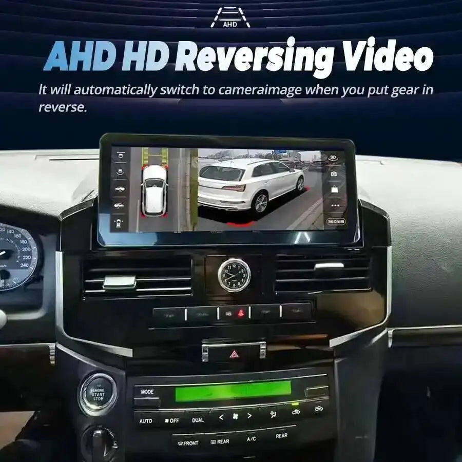 12.3" Carplay DSP GPS Touch Screen Android Car Radio For Toyota Land Cruiser 200 LC200 200