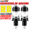 1/2X H4 Bi LED Mini Projector Lens Car Headlight Bulb 5570 CSP Canbus Motorcycle STG Dual