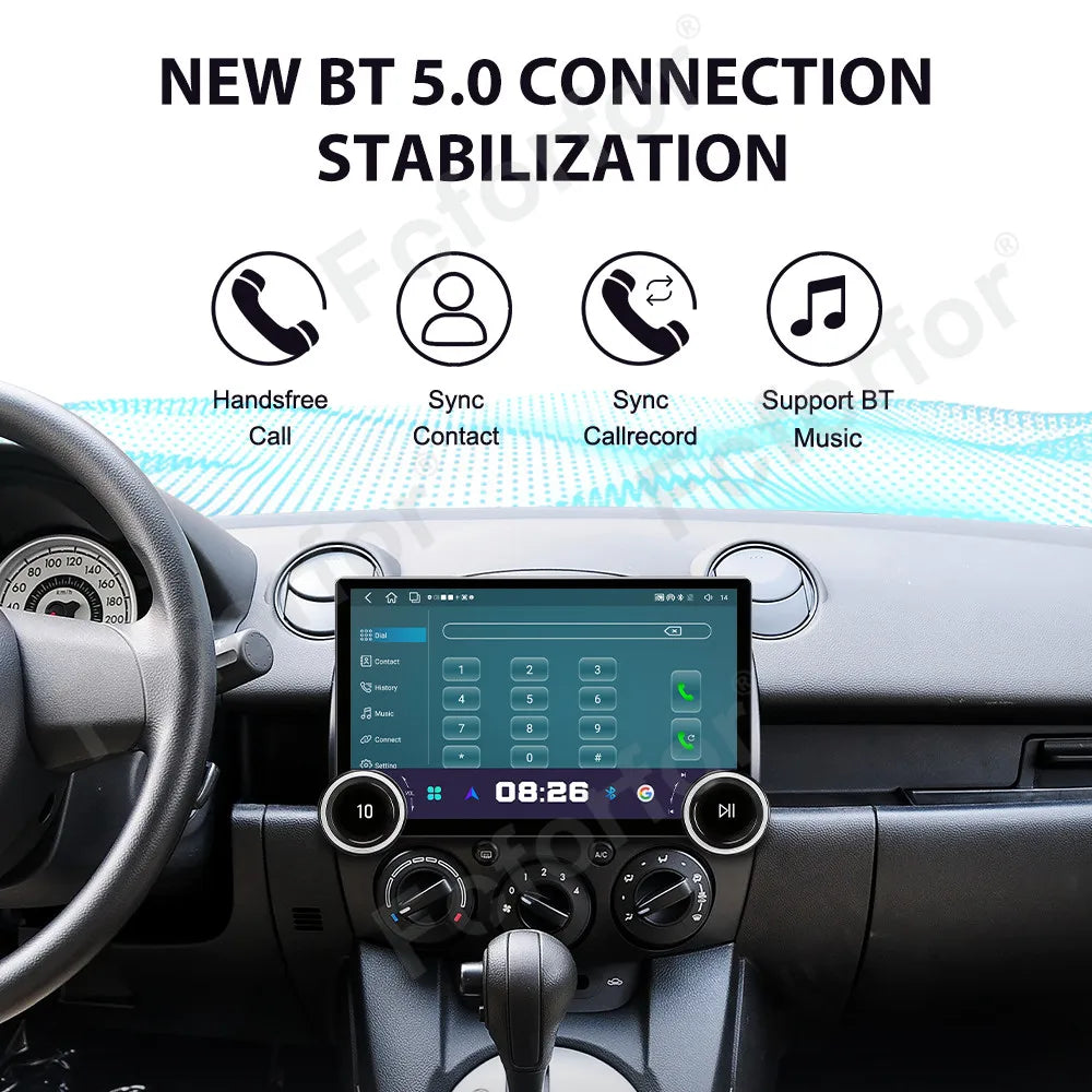 Ultra Clear HD Touch 11.5 Inch New Upgrade Android 15 Wireless CarPlay GPS Navigation Car
