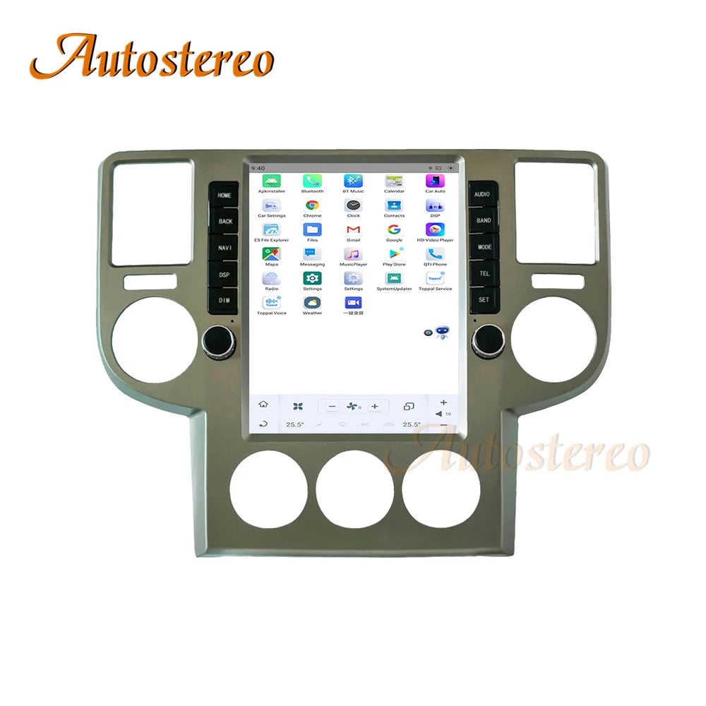 Carplay Android 13 Vertical Radio For NISSAN X-Trail T30 2002-2008 Car GPS Navigation Ster