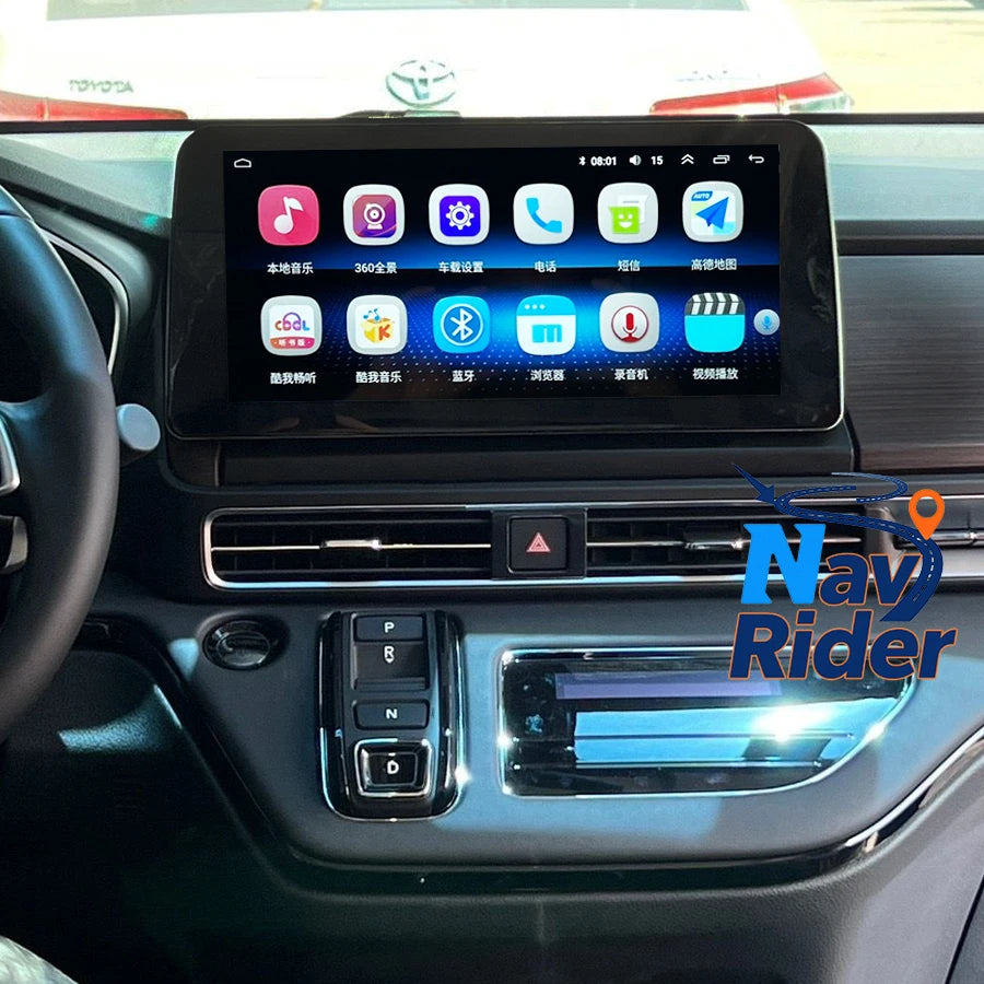 Auto Radio Multimedia Player Carplay Car GPS Stereo 12.3" Touch Screen For Honda Odyssey E