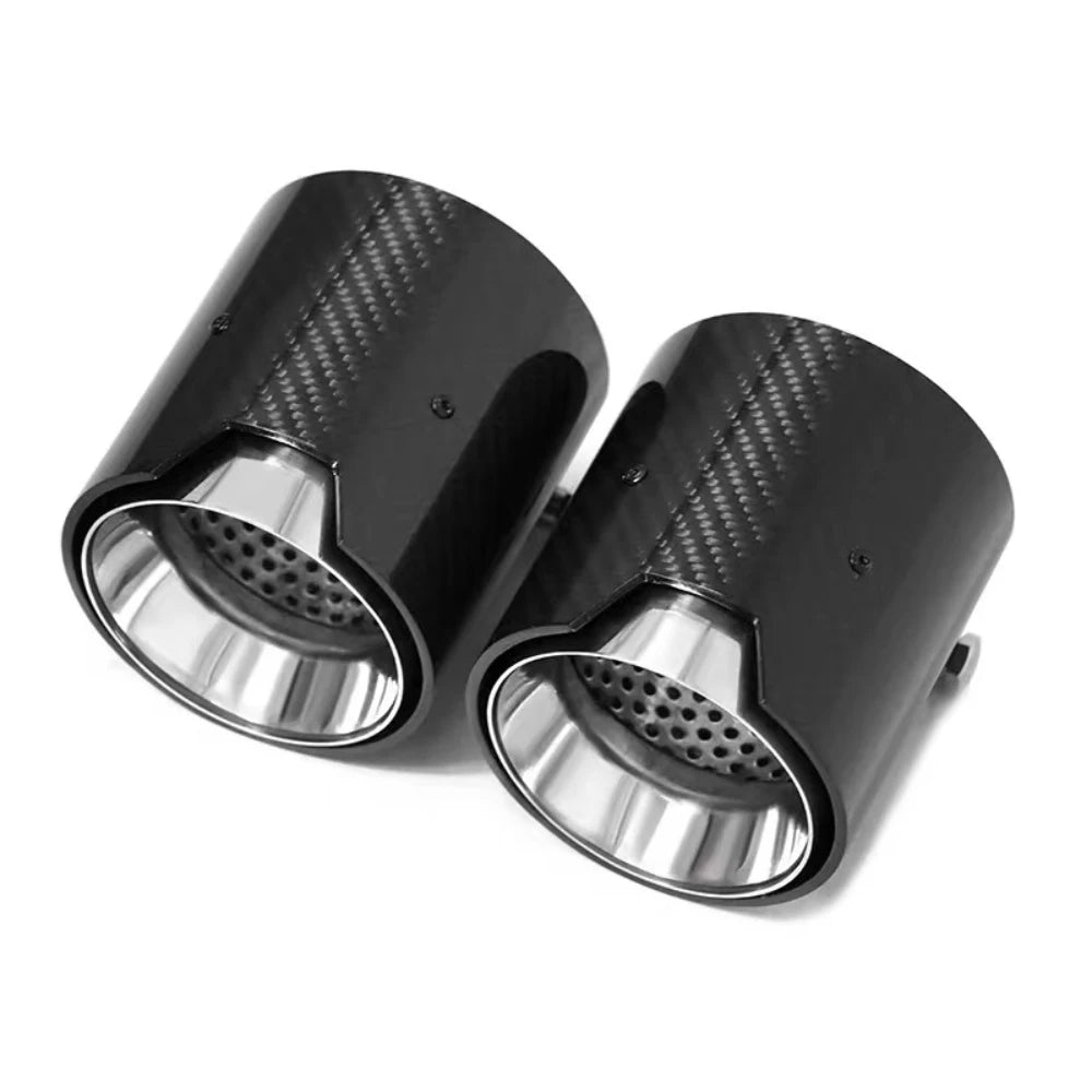2pcs Car Exhaust Tip For BMW 2 Series F22 F23 M235i M240i F20 F21 M135i M140i F3 for BMW F23 F22 F21 - Automotive LED Li