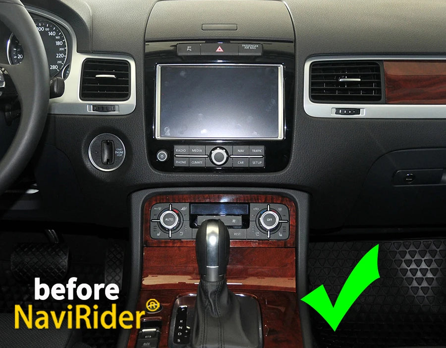Dual System Car Radio For Volkswagen VW Touareg 2011 2014 2016 2018 Wireless Carplay Andro