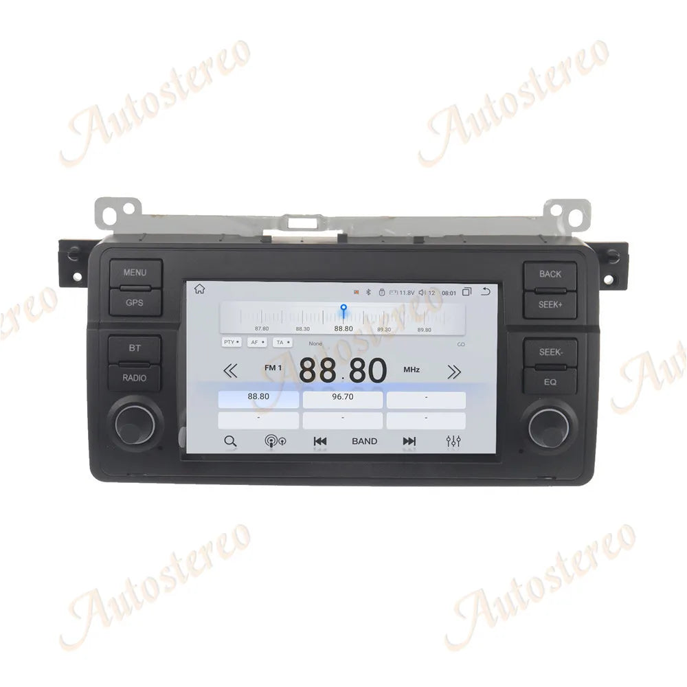 Android 14 Carplay For BMW 3 M3 E46 1998-2005 Car GPS navigation Head Unit Multimedia Play