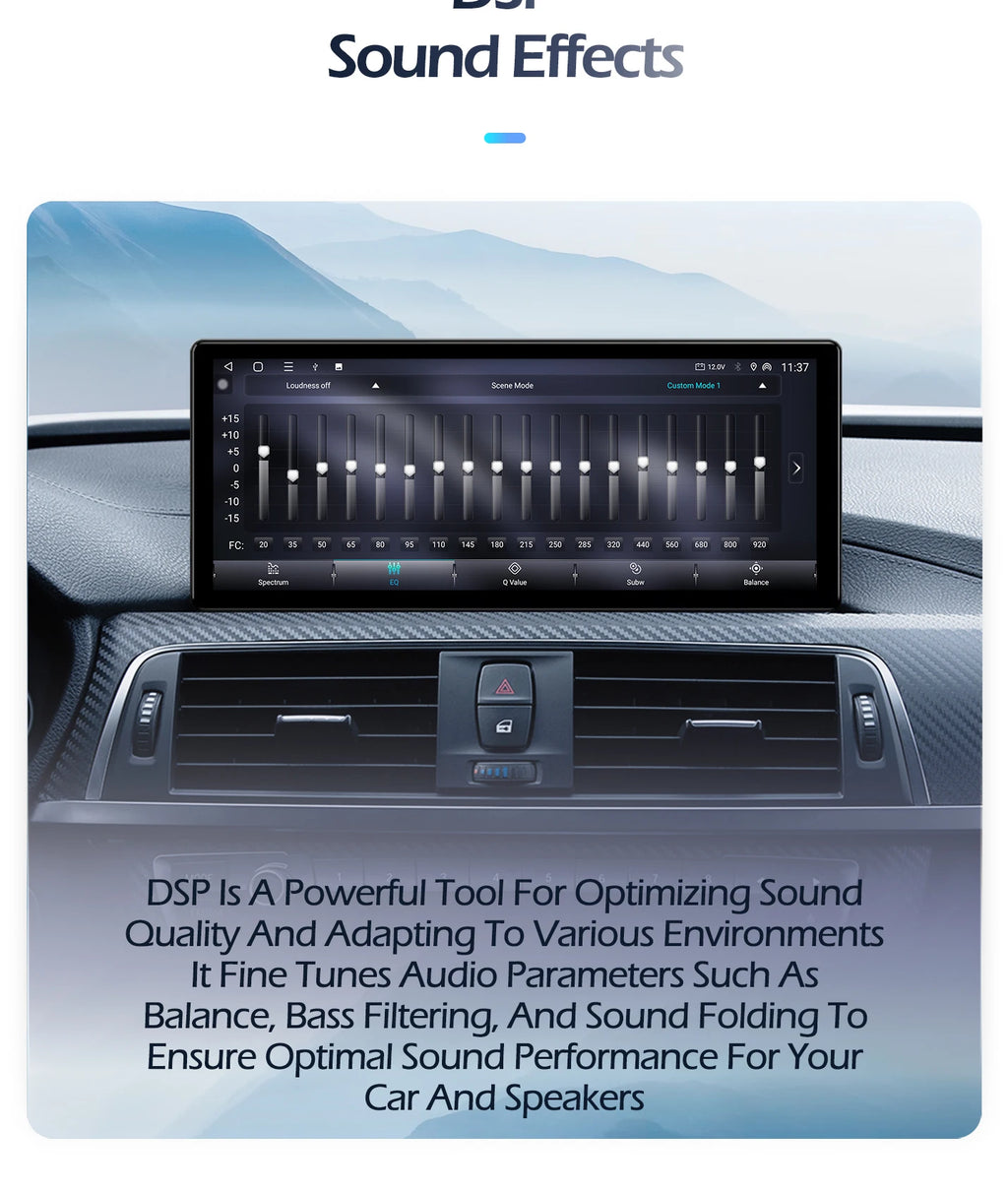 For BMW X1 F48 2016 - 2020 NBT EVO System Car intelligent system Wireless CarPlay DSP Ster