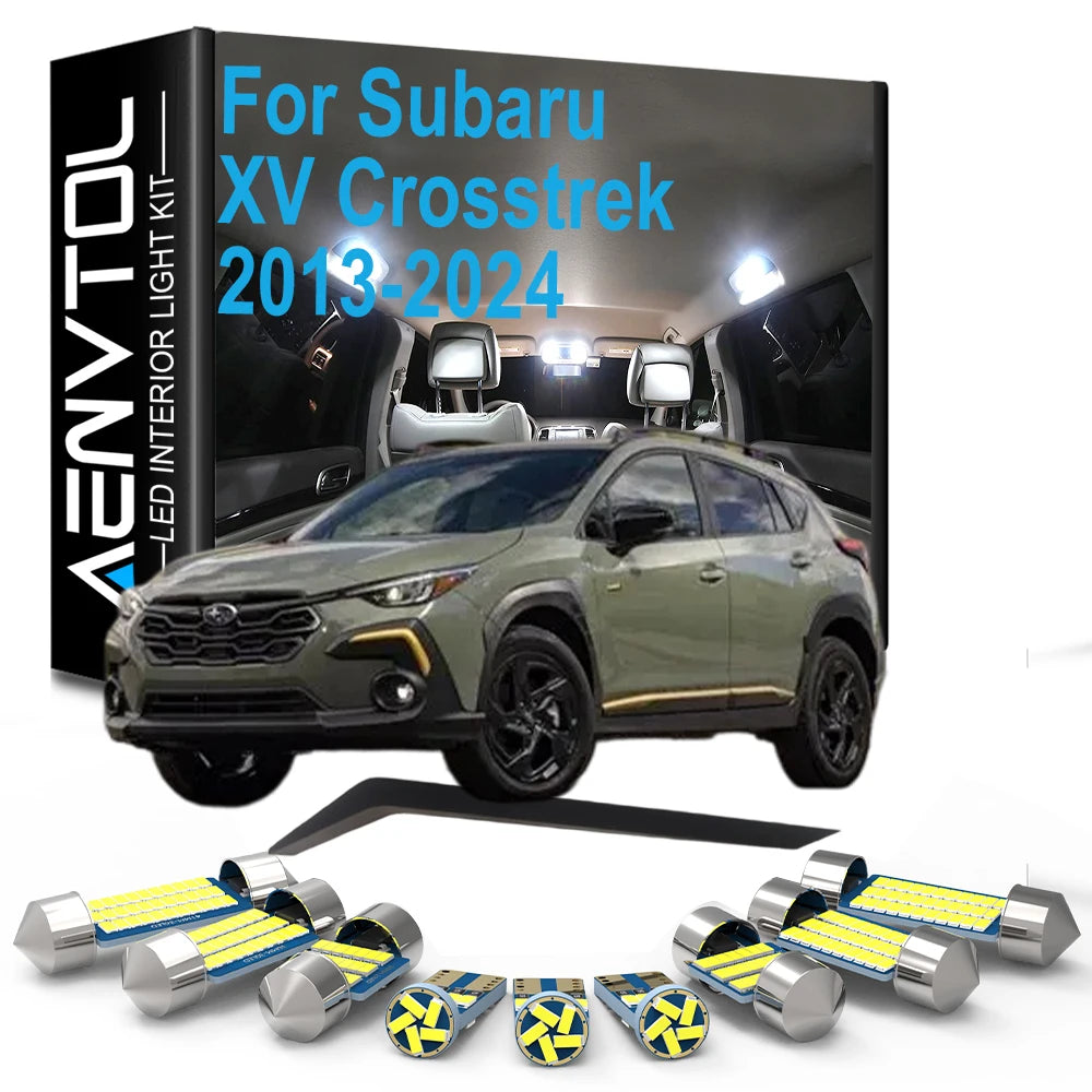 LED Interior Light Kit for Subaru 2013-2017 - Canbus Error-Free Interior Bulbs