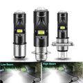 REDCAR H6 BA20D LED H4 Led P15D Moto Motorcycle Headlight Bulb with Fan CSP 20000LM 12V Mo