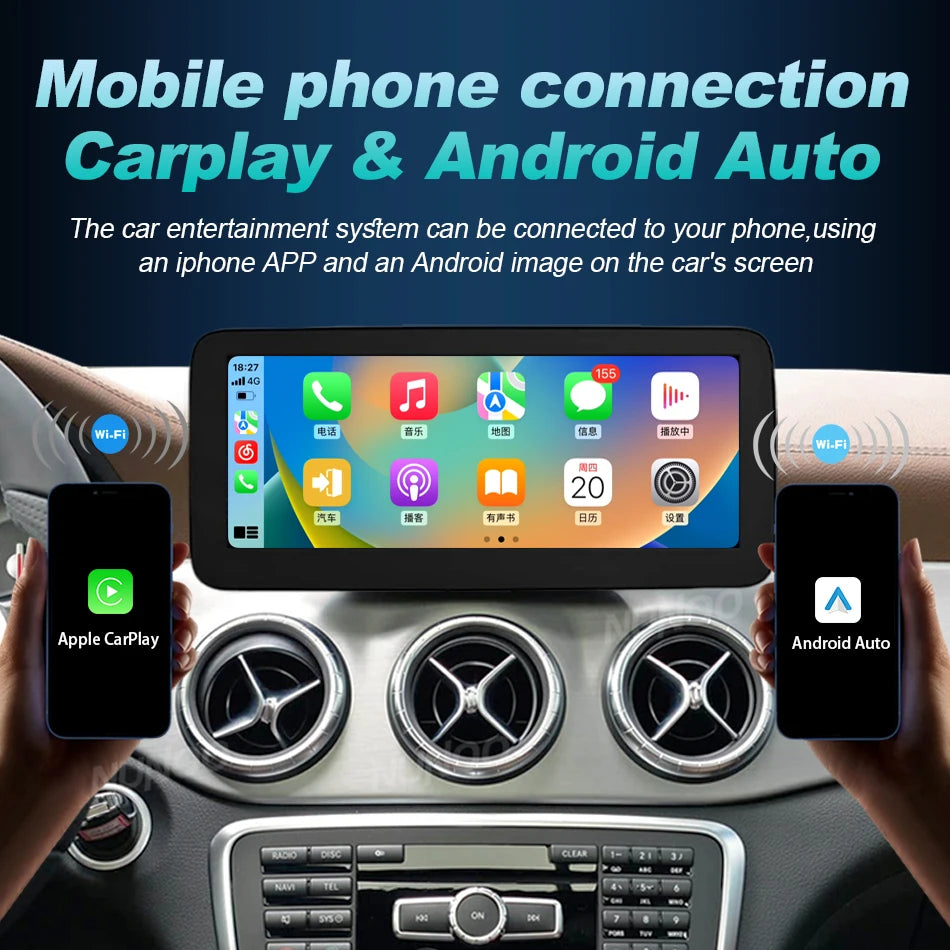 Linux Carplay Touch Screen For Mercedes Benz CLS Class C218 W218 X218 2010-2018 Car Multim