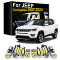 LED Interior Light Kit for Jeep Compass MK 1 2 - Canbus Error-Free Bulbs | AUTOKITSHOP