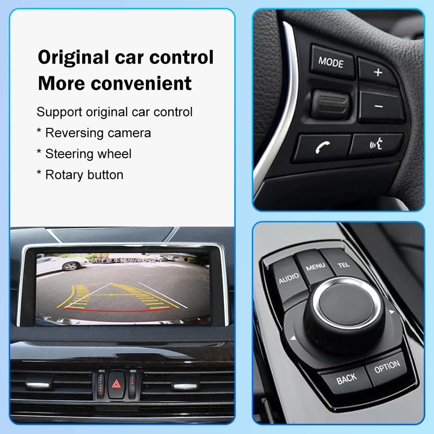Wireless CarPlay Android Auto module For BMW NBT、CIC 1 2 3 4 5 7 Series F20 F21 F23 F30 F3