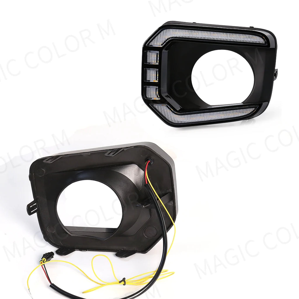 LED Fog Lamps For Toyota Tacoma 2016 2017 2018 2019 2020 2021 2022 DRL Daytime Running Lig | AUTOKITSHOP
