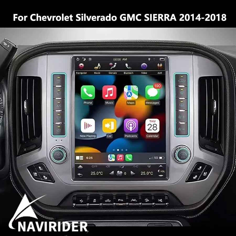 12.1'' Android Screen Car Radio For Chevrolet Silverado GMC SIERRA 2014-2018 Car Multimedi | AUTOKITSHOP