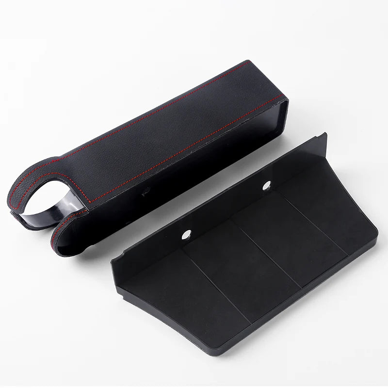 Car Seat Gap Organizer Vehicle Crevice Storage Box Accessories Cup Holder Black