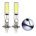 H1 H3 880 881 Car Fog Light Headlight COB LED Headlight Hi/Lo Beam Bulbs Driving Lamps Day