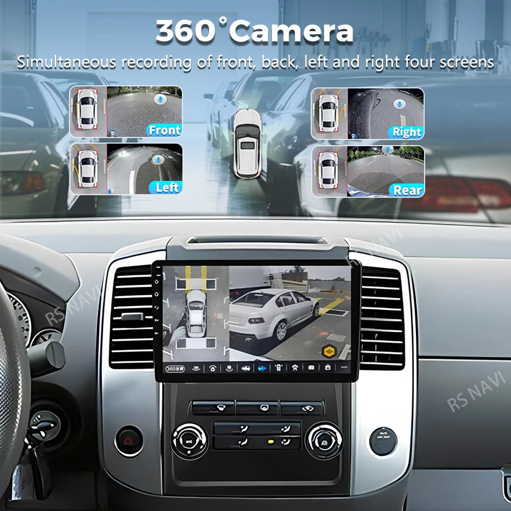 Android 16 Carplay Car Radio For Nissan Frontier 2009-2012 For Nissan Xterra 2 N50 2008-20