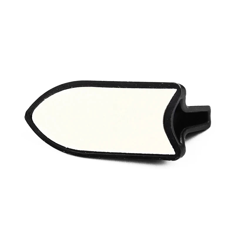 10pcs/set Universal Carbon Fiber Color Rear Roof Shark Fins Spoiler Kit Shark Fins Wing Vo
