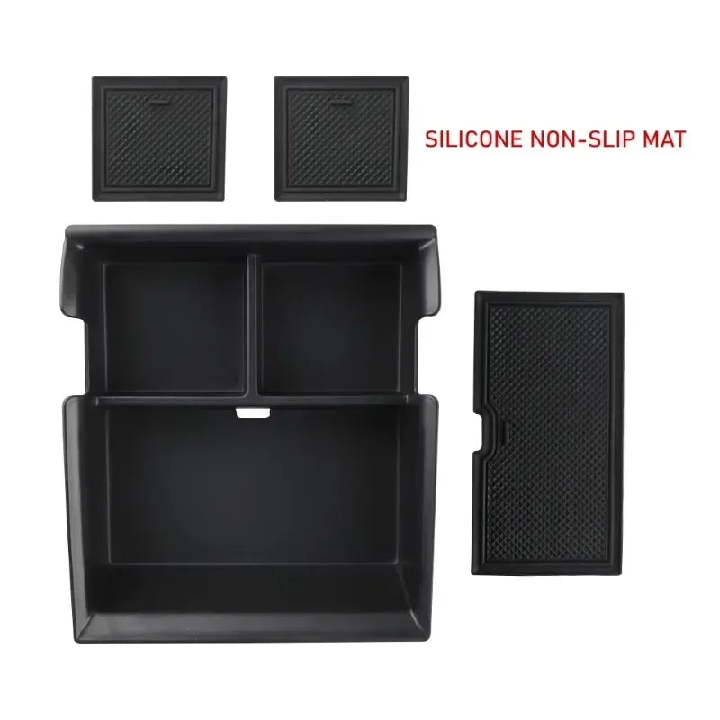 Car Armrest Box Storage Tray for BYD Atto3 Atto 3 2022 2023 2024 Center Console Organizer Contai - Automotive LED Light
