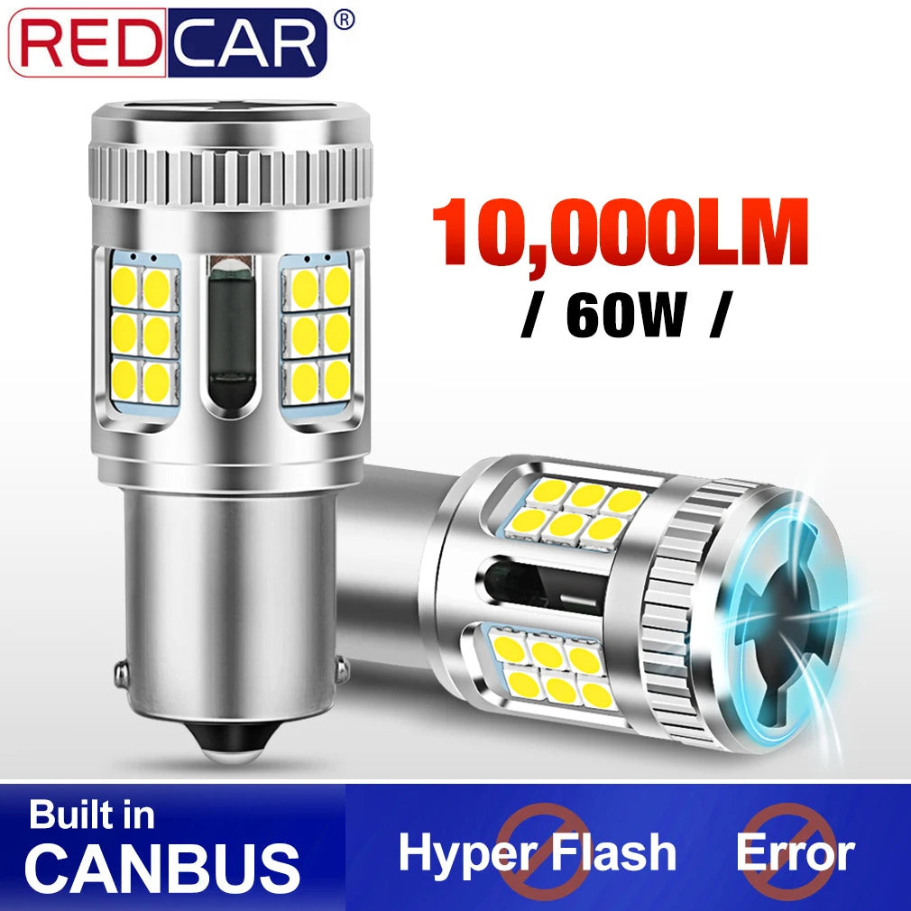 Canbus 1156 BA15S P21W BAU15S PY21W T20 W21W 7440 T25 3156 P27W Led Bulb DRL Running light
