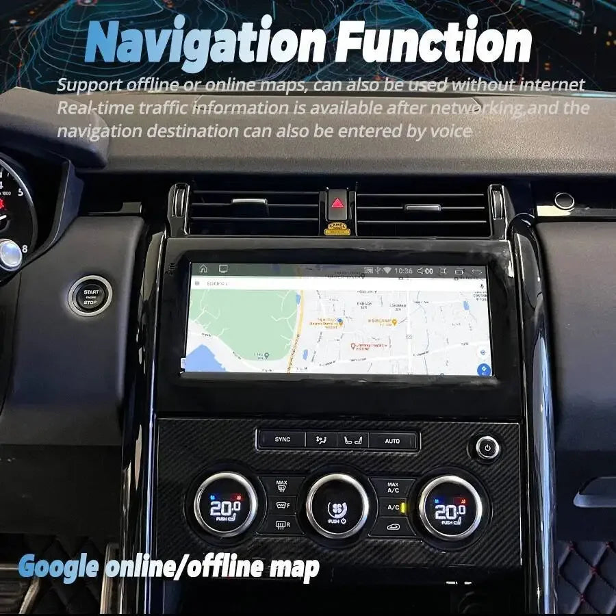 Car Multimedia Video Player For Land Rover Discovery 5 L462 2013-2020 Android 15 GPS Navi  | AUTOKITSHOP