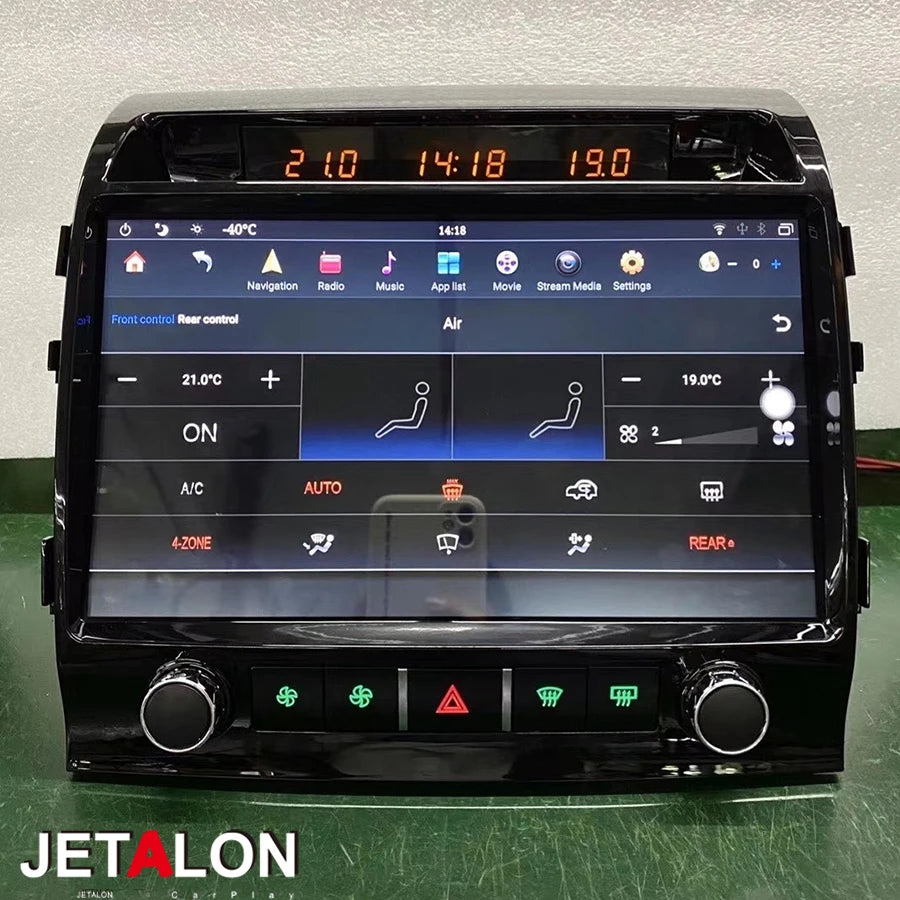 11.5inch Touch Screen For Toyota Land Cruiser LC200 LC300 2008-2015 Car Radio Carplay GPS