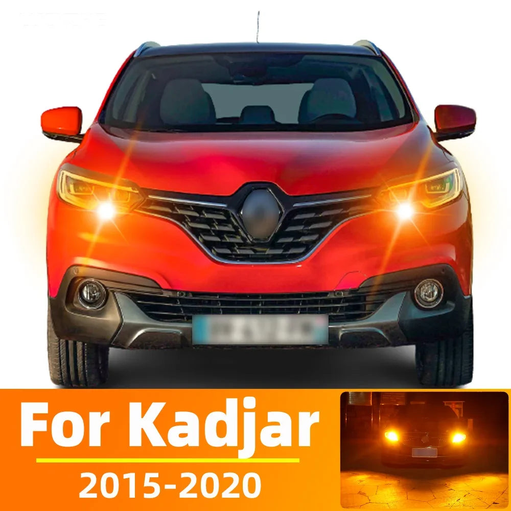 2-Piece LED Interior Light Kit for Renault Kadjar Accessories - Canbus Error-Free Bulbs | AUTOKITSHOP