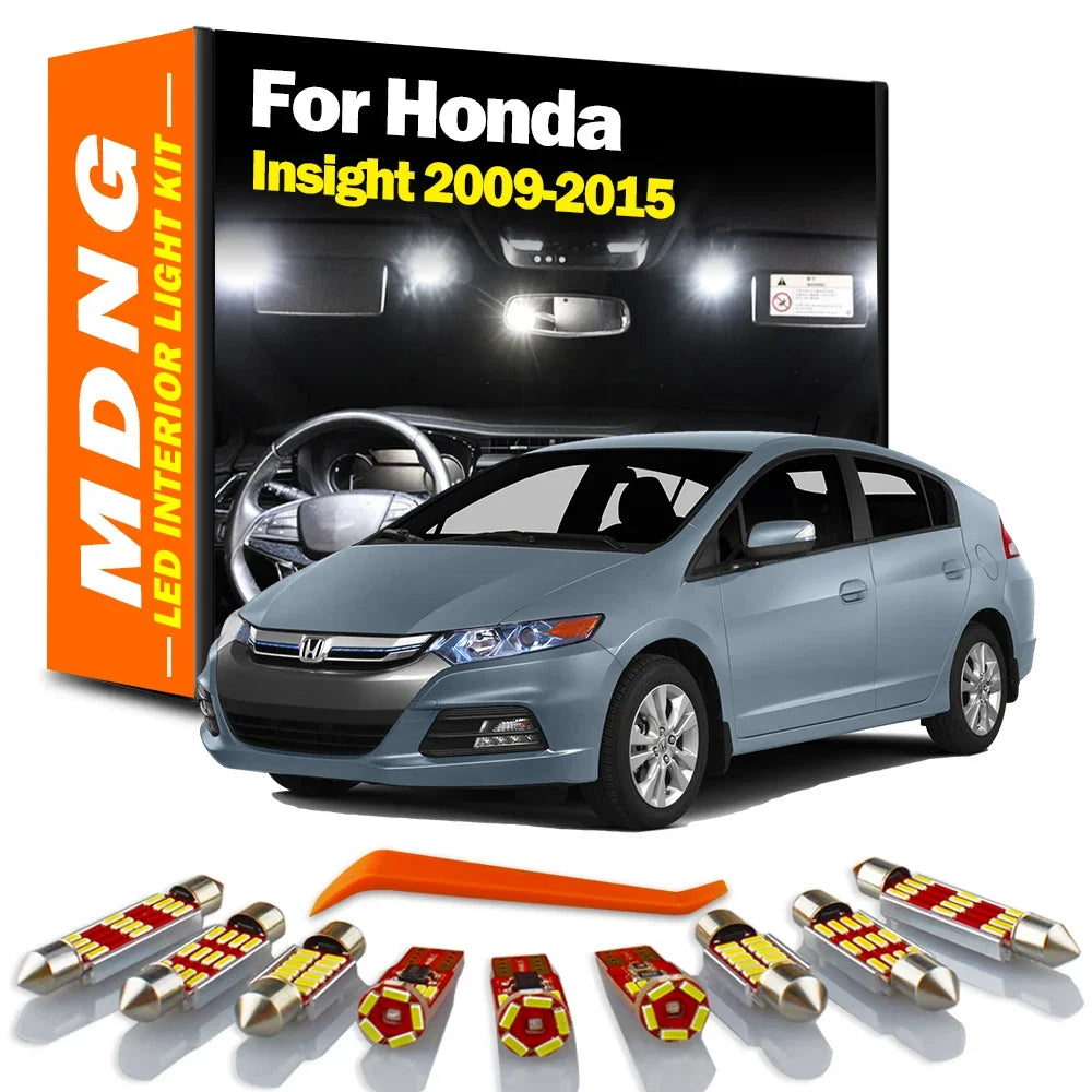 11-Piece LED Interior Light Kit for Honda Insight - Canbus Error-Free Bulbs | AUTOKITSHOP