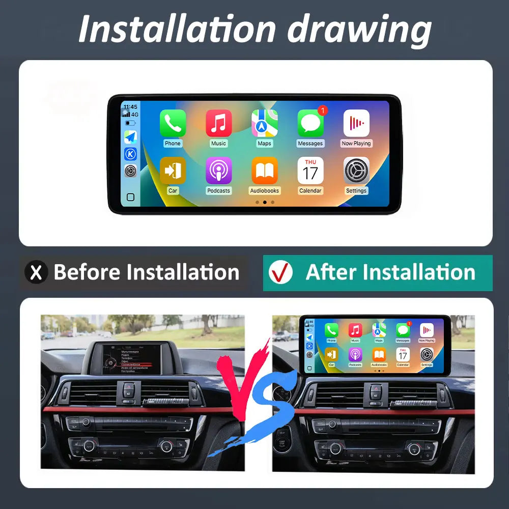 Android 16 for BMW 1 Series F20 F21 2012 - 2016 NBT System Car Radio Multimedia Player Car