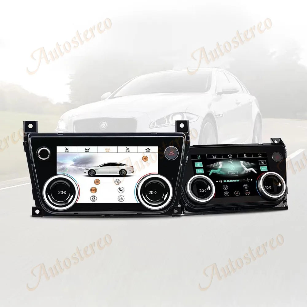 Car Digital Climate Board AC Screen For Jaguar XJ 2009-2017 Car Radio Air Conditioning Scr