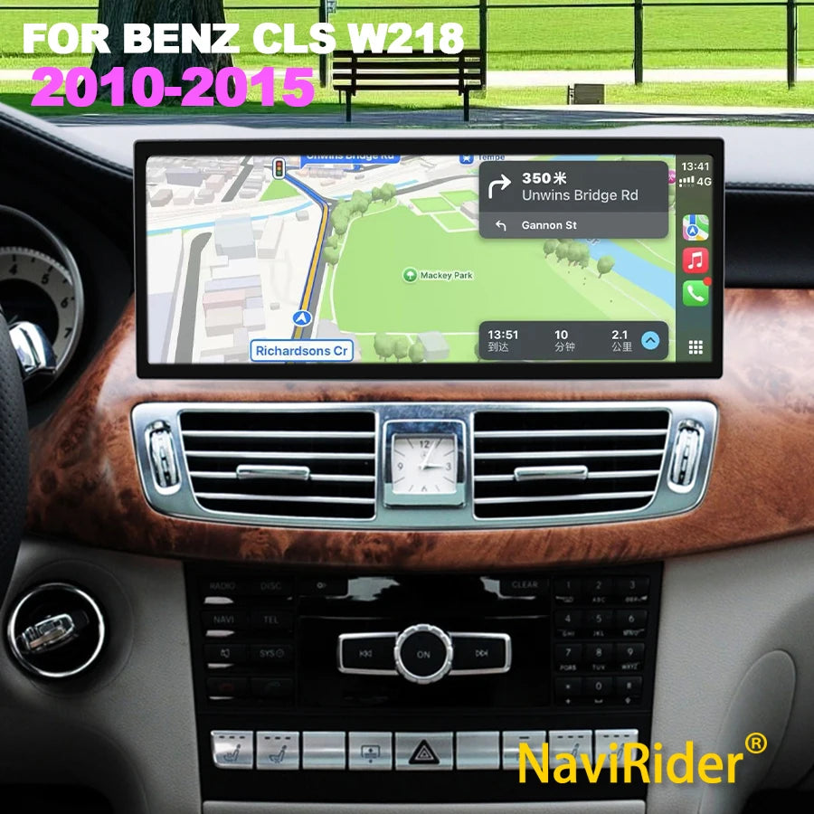 15.8inch Big Screen FOR BENZ CLS W218 2010-2015 Car Radio Carplay Android 15 Auto Stereo G