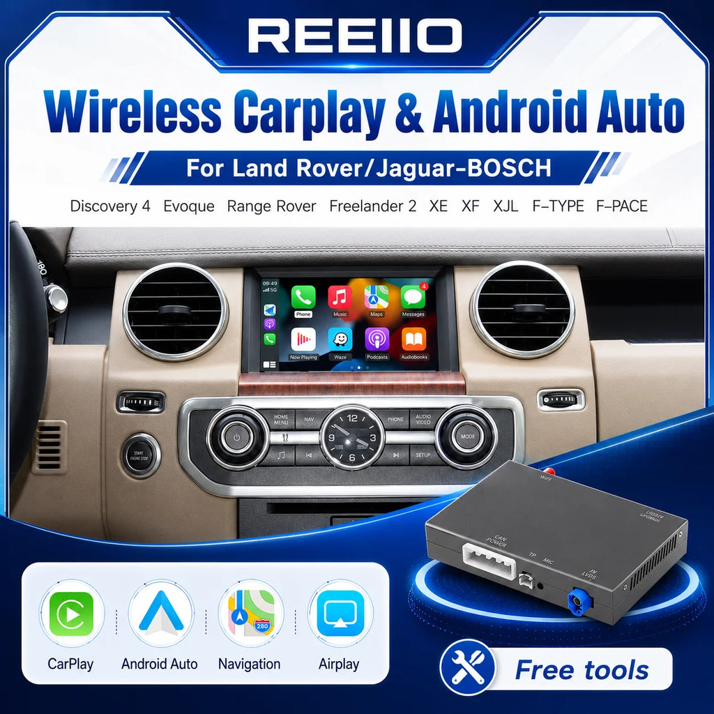 For Land Rover Jaguar Bosch Harman Discovery4 Evoque Freelander2 XE XF XJL Wireless carpla
