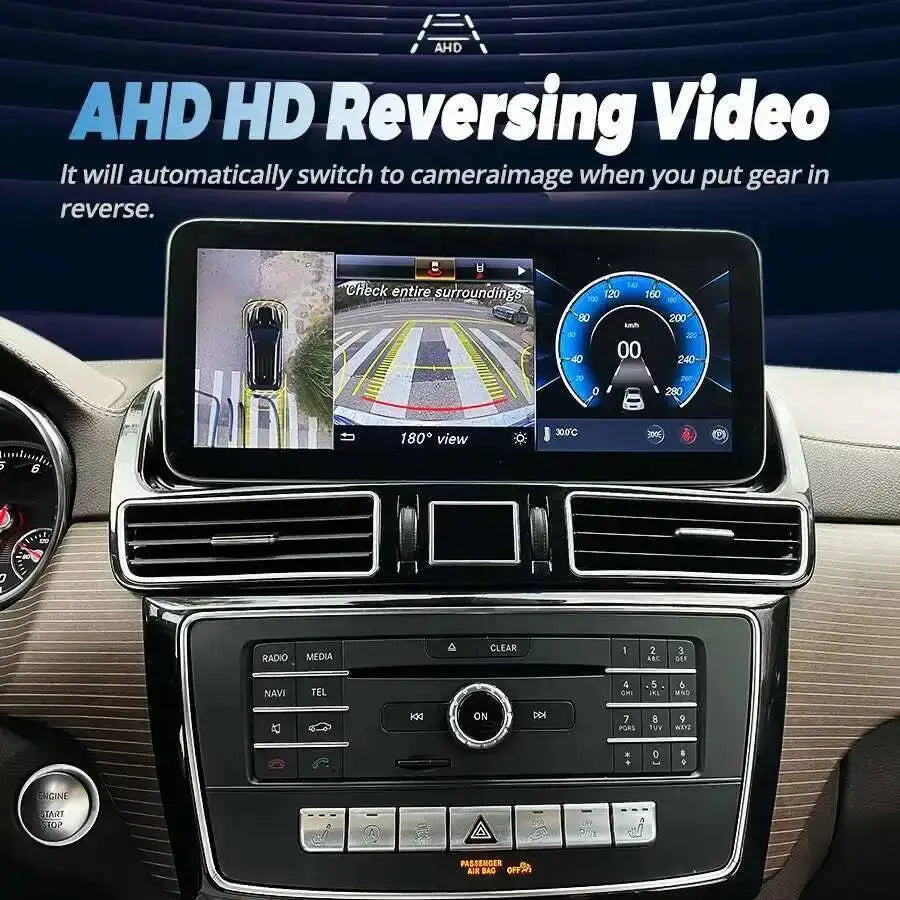 12.3inch Android 15 Multimedia Video Player For Benz GLE GLS Gl350 Gls450 W166 X166 Gle400 | AUTOKITSHOP