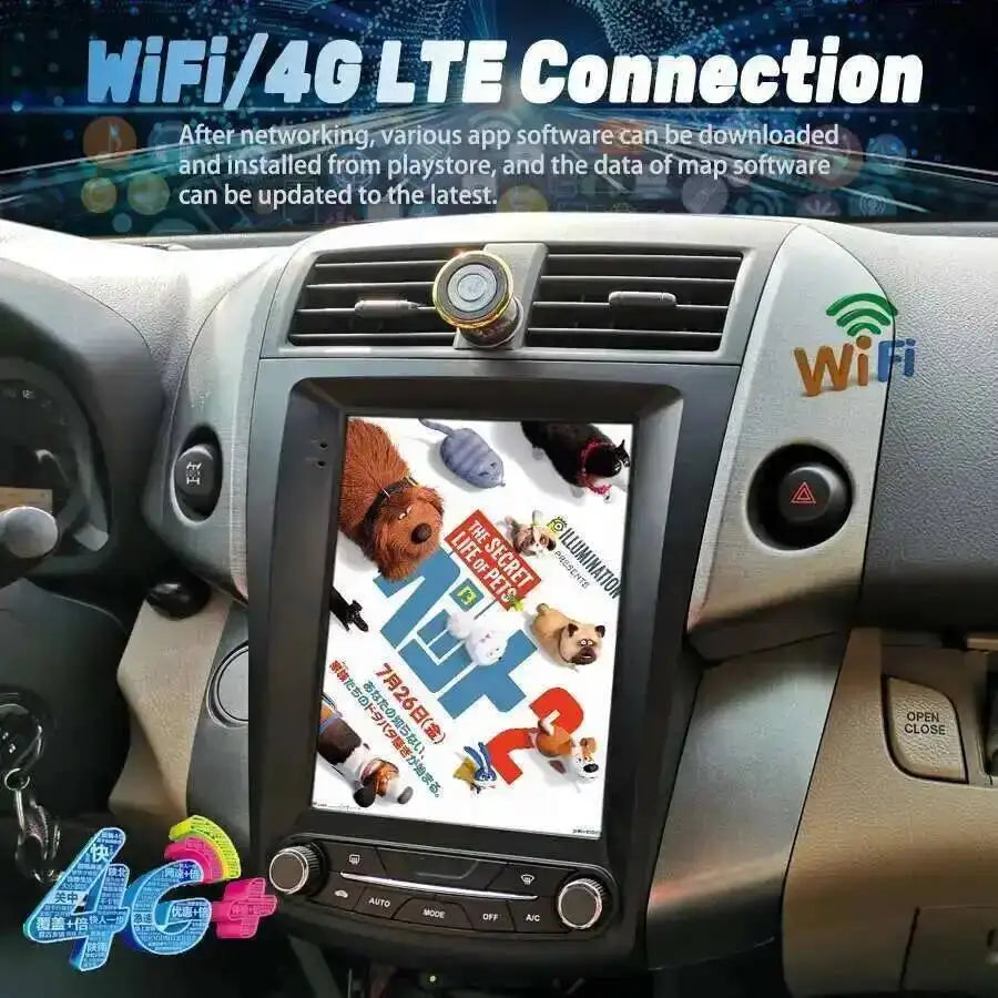 Android 15 Screen For Toyota RAV4 2008-2012 Stereo Car Multimedia Player Automotive GPS Na | AUTOKITSHOP