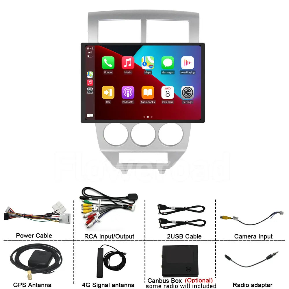 13INCH Android For Dodge Caliber 2007 - 2010 4G 5G WIFI Car Radio Multimedia Video Player  | AUTOKITSHOP
