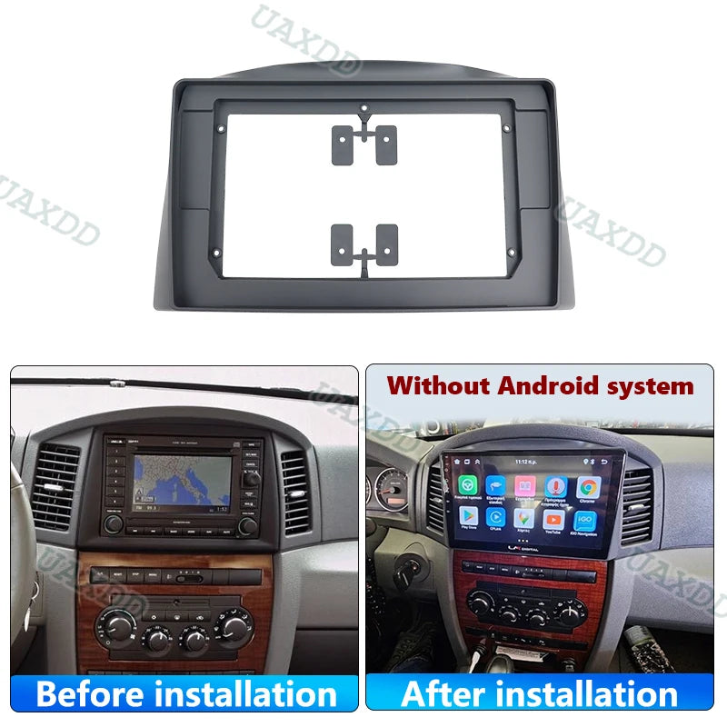 For 2005-2007 JEEP GRAND CHEROKEE 9INCH Car DVD Radio Android Host Speaker Decoder MP3 MP5