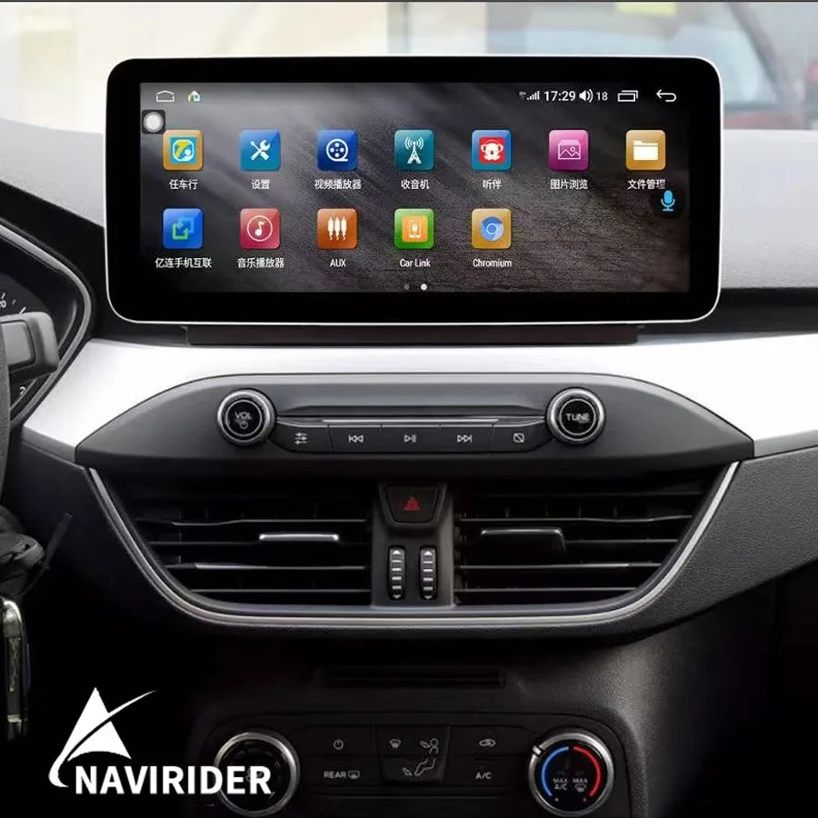 For Ford Focus Mk4 2018-2025 Dual System Touch Screen Car Radio Stereo Android 14 CarPlay  | AUTOKITSHOP