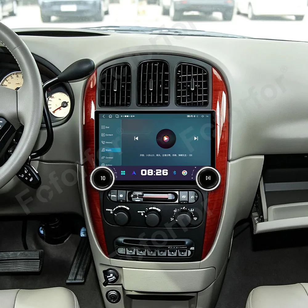 Upgraded Large HD Touch Screen 11.5 Inch Wireless CarPlay Android 15 GPS Navi Car Radio Fo