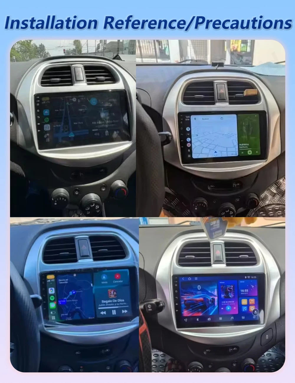 Android 16 Auto Carplay Car Radio For CHEVROLET Spark Beat 2018 2019 2020 Multimedia Playe | AUTOKITSHOP