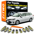 ZITWO 8Pcs Car LED Interior Bulb Accessories For Toyota Corolla Fielder 2000- 20 for Toyota Corolla 2000-2013 - Canbus L