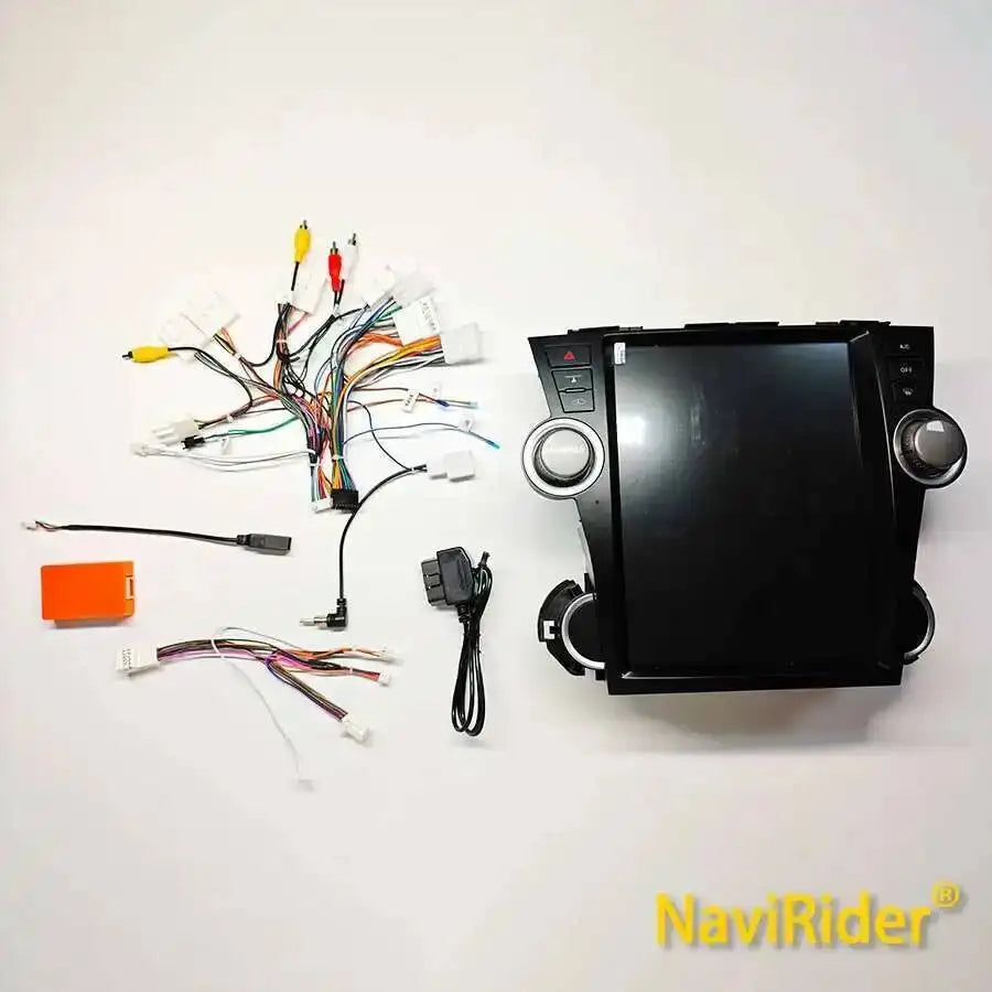 12.1" Android Screen GPS Navigation Audio For Toyota Highlander 2009-2013 Carplay Car Radi