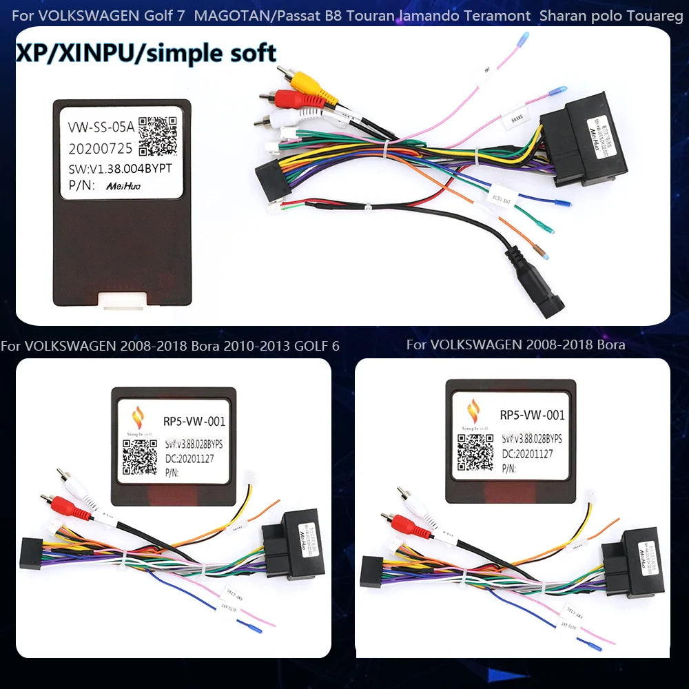 For VOLKSWAGEN 2 Din Car Golf Tour 7 6 Touareg PASSAT Tiguan Lamando POLO SCIROCCO Lavida