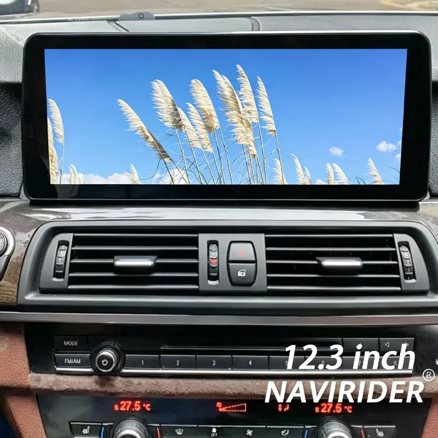 12.3 Inch IPS Carplay & Android Auto Car Stere CIC System Car Multimedia Head Unit GPS Vid