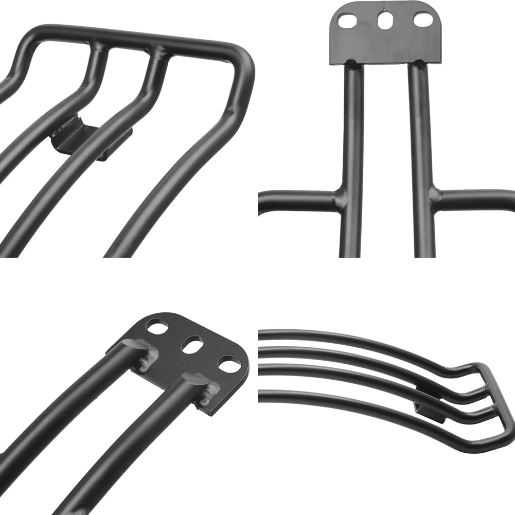 Matte Black Motorcycle Rear Solo Seat Luggage Rack Support Shelf Fit For BMW R18 for Seat R18 - Automotive LED Light