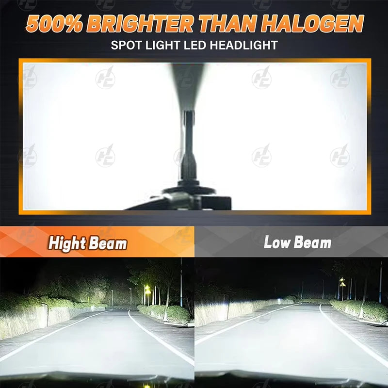 D4S D2S Led Headlight Canbus Bulbs 1500000LM CSP D1S D3S D8S Led 1500W Super Bright D1R D4