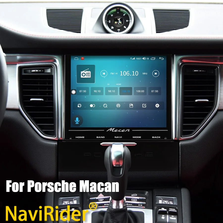 2 Din Android15 Car Radio Multimedia Video Player For Porsche Macan 2014 2015 2016 2017 GP | AUTOKITSHOP