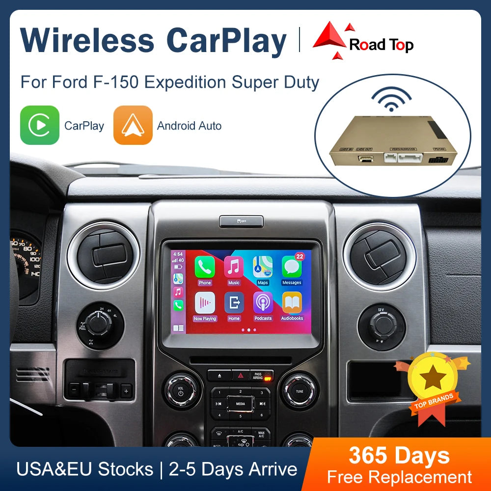 CN Wireless CarPlay for Ford Sync 2 F-150 Expedition Super Duty Accessories Android Auto M | AUTOKITSHOP
